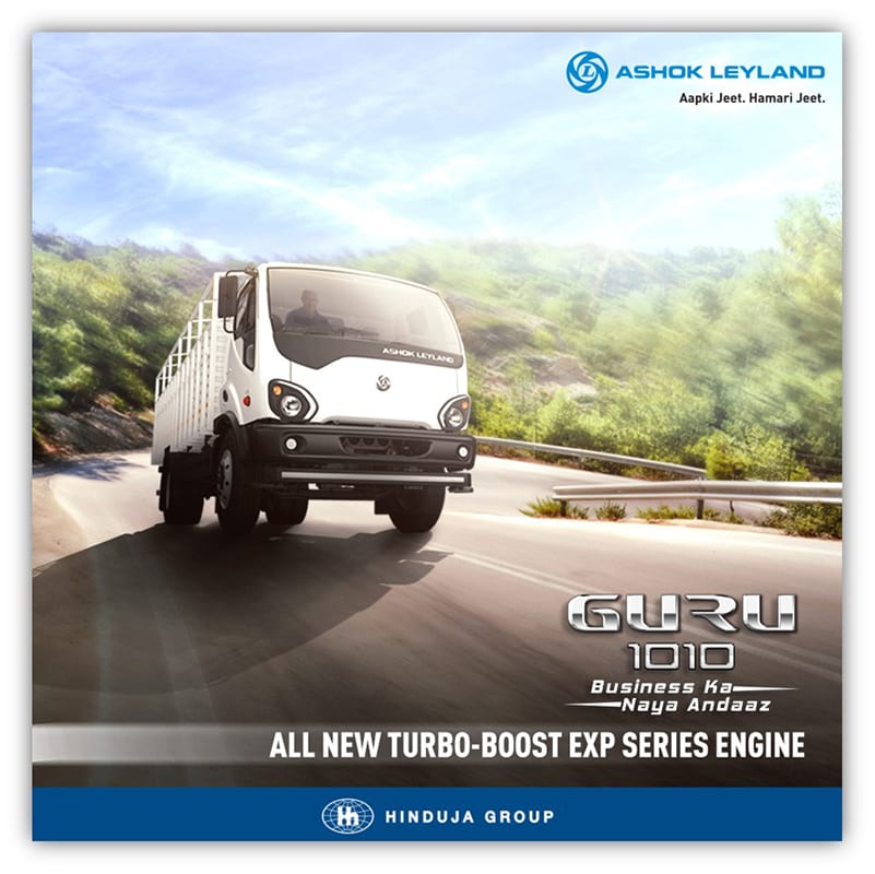 Ashok Leyland on Outdoor & Print